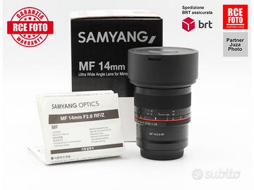 Samyang MF 14 F2.8 - Per Canon RF (Canon)