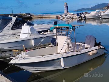 Barca WAHOO 5,6m con motore Mercury 150 cv Optimax