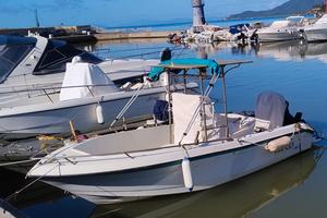 Barca WAHOO 5,6m con motore Mercury 150 cv Optimax