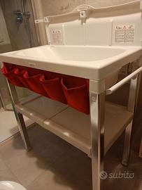 fasciatoio con vaschetta e ripiano