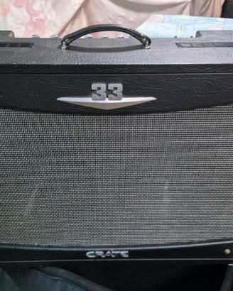 Crate v33 int.  amplificatore valvolare, + cust +