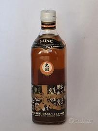 Bottiglia Vintage Sake Giapponese Sakigake Ozeki