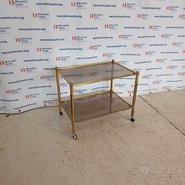 Carrello Vintage in ottone anni 70