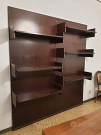 Libreria moderna con 6 ripiani a giorno