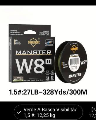 Trecciato Manster PE 1.5 0.20