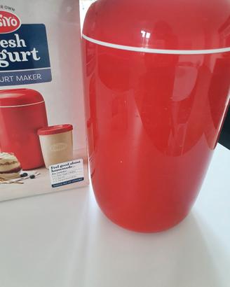 Mini robot per yogurt,rosso