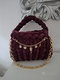 Borse  dolci intrecci mashmallow