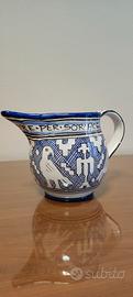 Brocca vintage ceramica di Deruta 