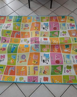 Tappeto per bambini double face