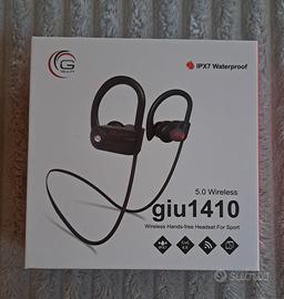 GIULIN giU1410 Cuffie Sport IPX7