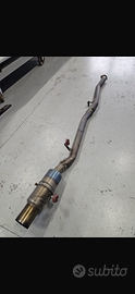 Catback tomei in titanio per subaru sti 06