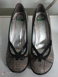 scarpe décolleté donna Benetton 