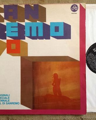 dico 33 giri festiva di Sanremo 1970