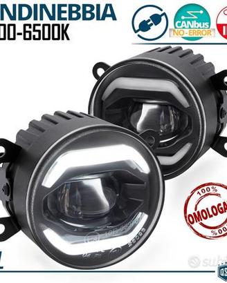 FARI Fendinebbia LED DRL Jeep Renegade OMOLOGATI