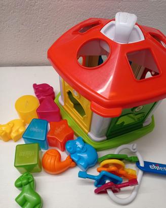 gioco casetta forme e colori chicco