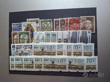 Francobolli Germania Berlino - varie