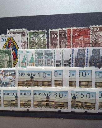 Francobolli Germania Berlino - varie