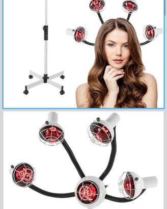 Lampada a infrarossi per capelli