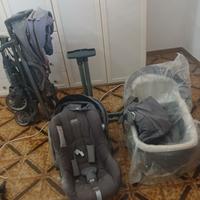 Trio nascita,stand up,borsa e seggiolone