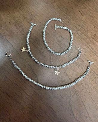 Set Bracciali e Charms DODO Argento e Oro