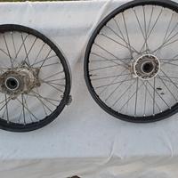 coppia di cerchi did ant.21 post.18 ktm husqvarna