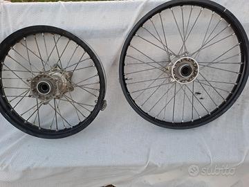 coppia di cerchi did ant.21 post.18 ktm husqvarna