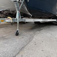 Carrello Trailer Americano Robalo x Barca Allumini