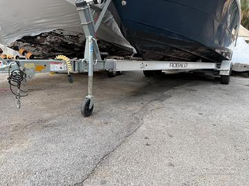 Carrello Trailer Americano Robalo x Barca Allumini