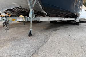 Carrello Trailer Americano Robalo x Barca Allumini