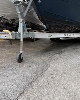 Carrello Trailer Americano Robalo x Barca Allumini
