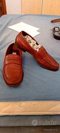 mocassino pelle vera uomo numero 40