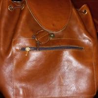 Zaino vero cuoio