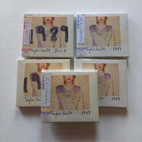 TAYLOR SWIFT 1989 SET 5 CD + DVD EDITIONS