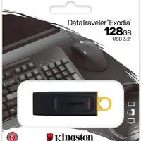 Kingston Flash Drive USB 3.2  128 GB