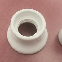 Materiale elettrico antico in ceramica bianca