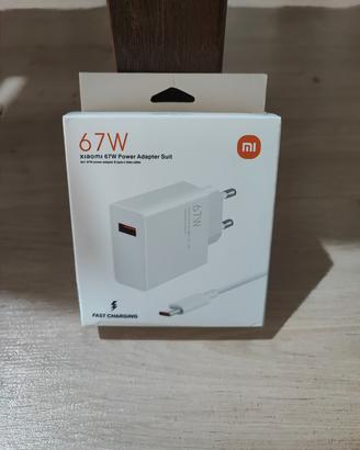 Xiaomi caricabatterie 67 watt con cavo usb