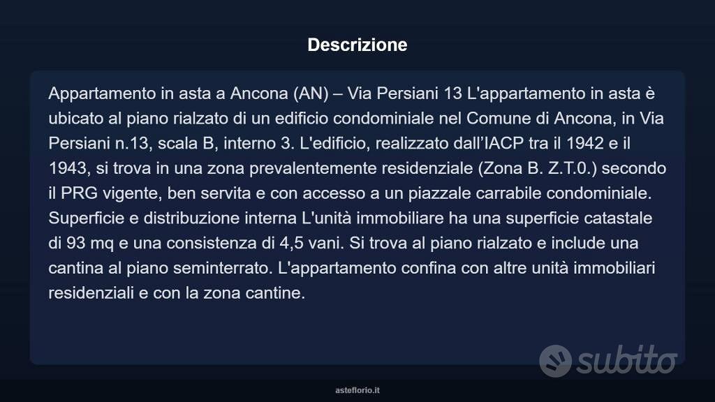 Appartamento – Ancona, Piano San Lazzaro - Vista 3