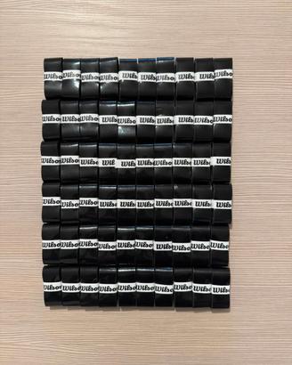 Wilson Profile Overgrip 60 Pezzi Neri Tennis