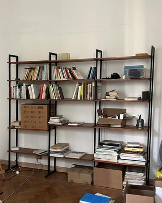 Libreria modulare tipo svedese anni 60