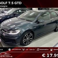 VW GOLF 7.5 GTD 2.0 TDI DSG FINANZIABILE