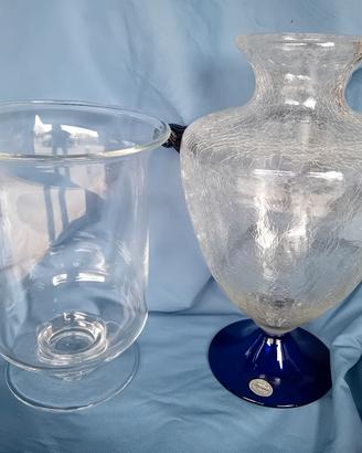 2 VASI IN VETRO MURANO 