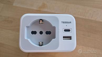 Adattatore da Viaggio Tessan (Spina UK)