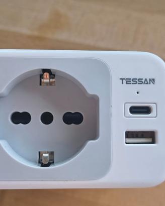 Adattatore da Viaggio Tessan (Spina UK)