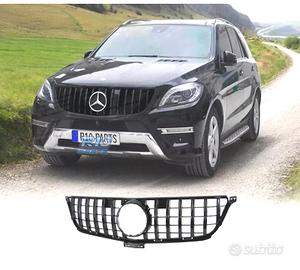 GRIGLIA MERCEDES ML W166 11-15 LOOK AMG NERO LUCID