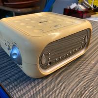 Radio sveglia vintage, perfettamente funzionante