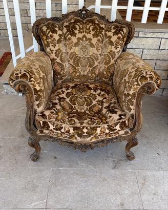 Poltrona stile baracco Veneziano