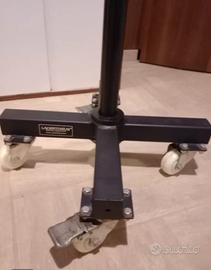 porta dischi Lacertosus con ruote 