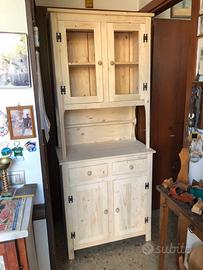 credenza più vetrinetta 