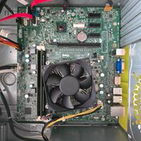 Blocco Mobo + CPU + RAM + PSU + Lettore D