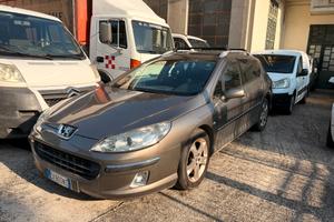 Peugeot 407 HDI Gancio traino 16 quintali